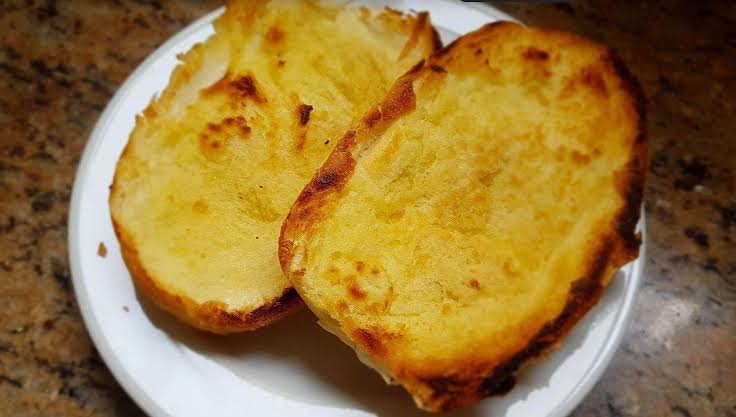 Pão com Manteiga na Chapa