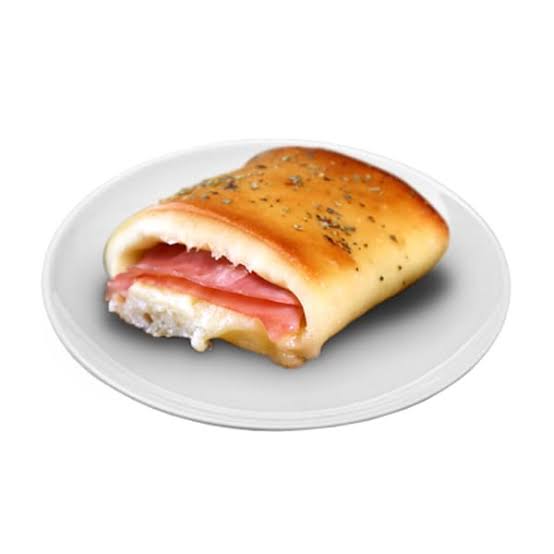 Enrolado de presunto e queijo